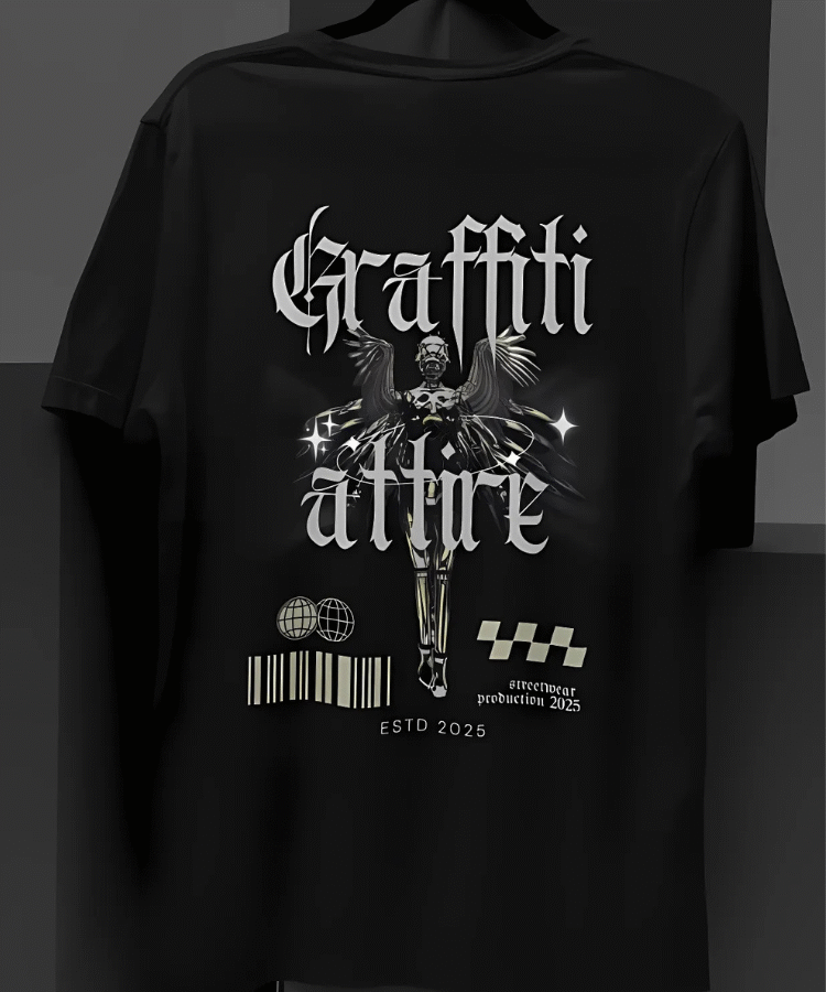 Graffiti Attire Angle Tee